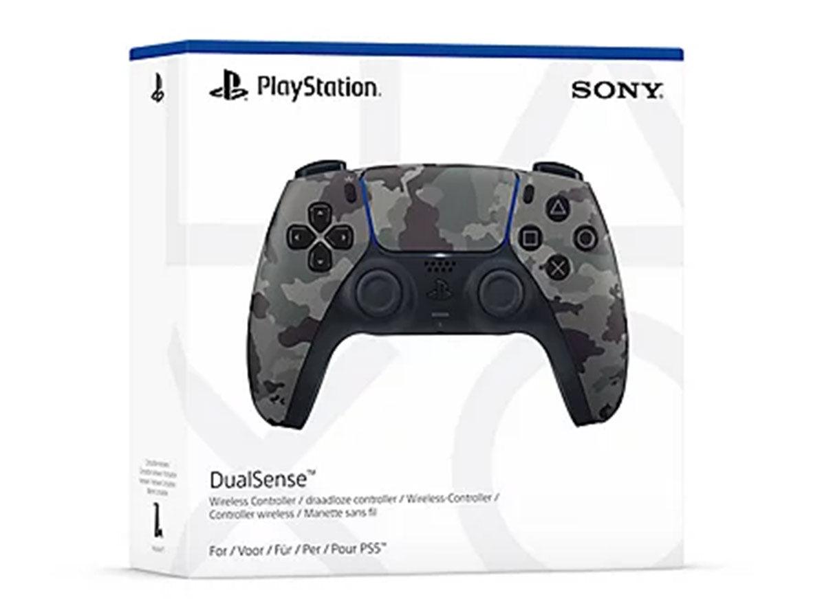Sony PlayStation PS5 DualSense Wireless Controller - Gray Camouflage - Zayoom