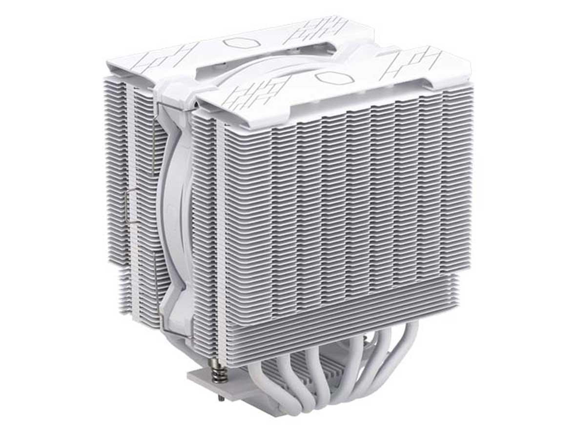 Cooler Master Hyper 622 Halo ARGB CPU Air Cooler - White - Zayoom
