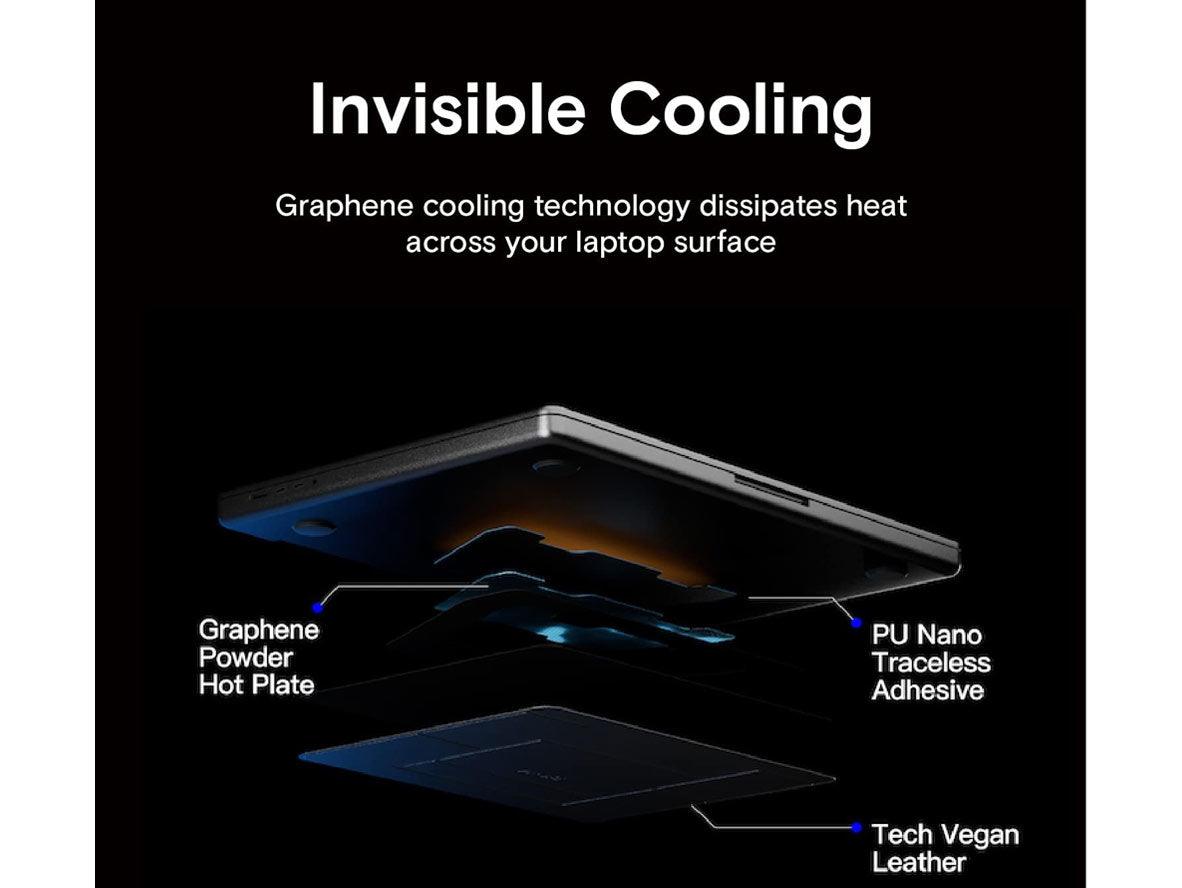 MOFT Cooling Laptop Stand For Macbooks - Black - Zayoom