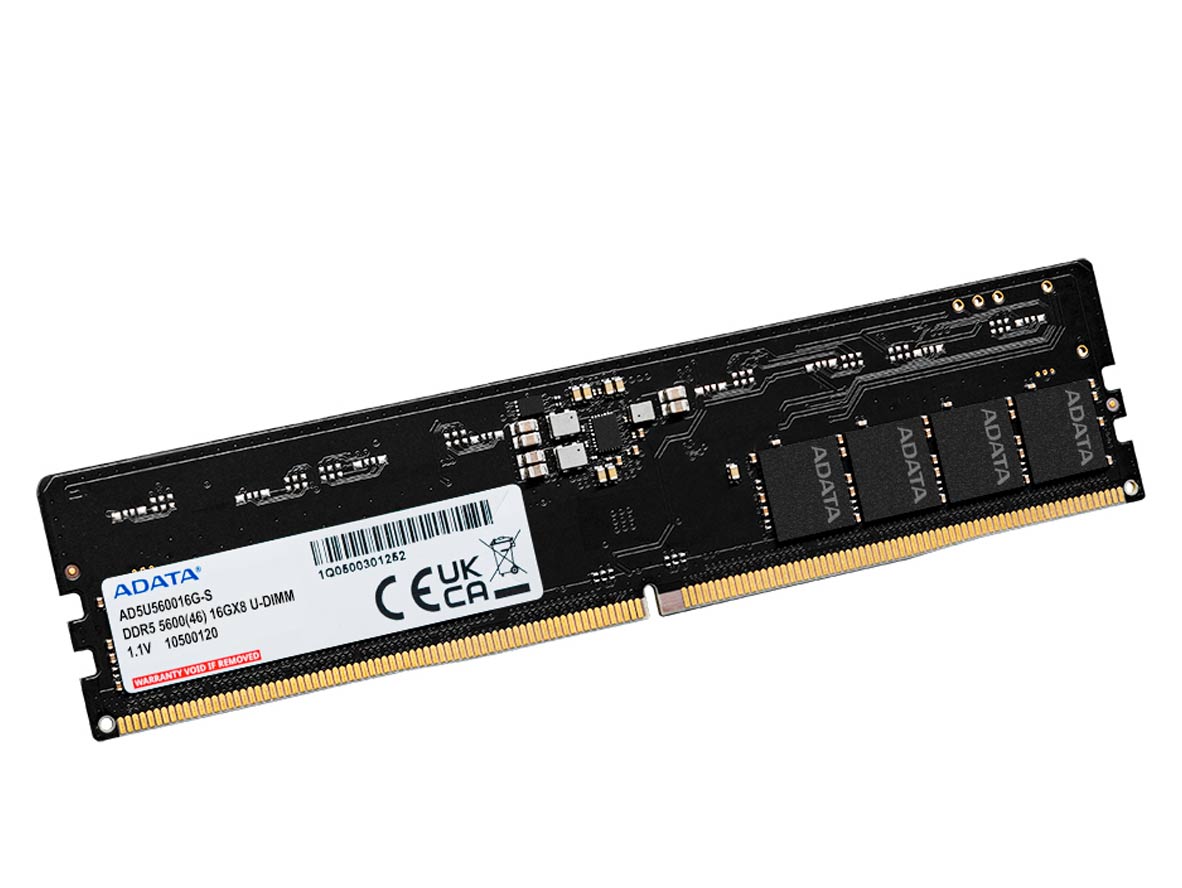 ADATA DDR5 - 32GB - 5600 U-DIMM - Memory RAM - Black