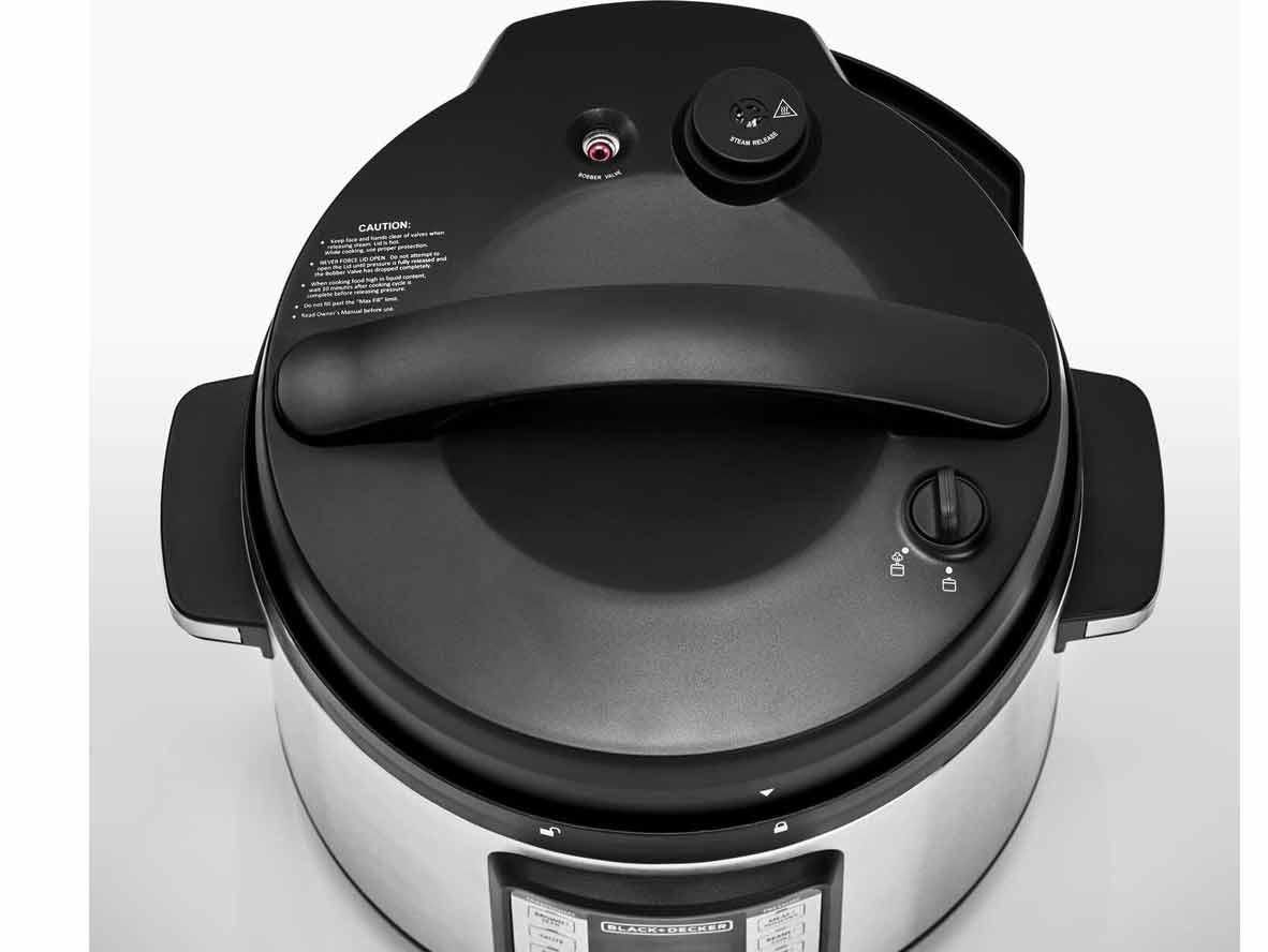 BLACK+DECKER 9 in 1 Smart Electric Pressure Cooker 10L - 1350 Watts - Zayoom