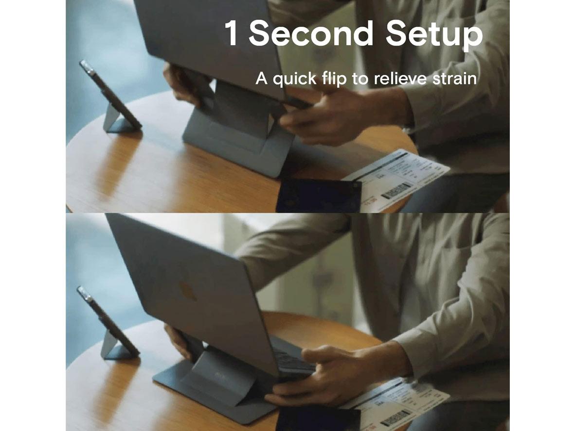 MOFT Laptop Stand - Space Grey - Zayoom