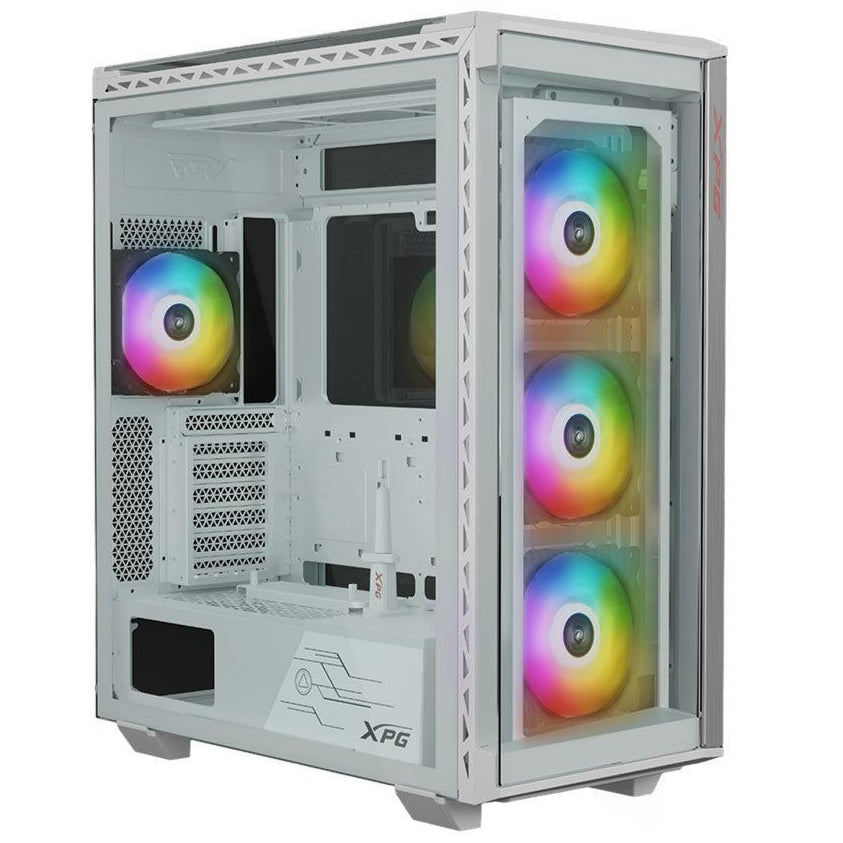 XPG BATTLECRUISER II Super Mid-Tower PC Chassis - White - Zayoom