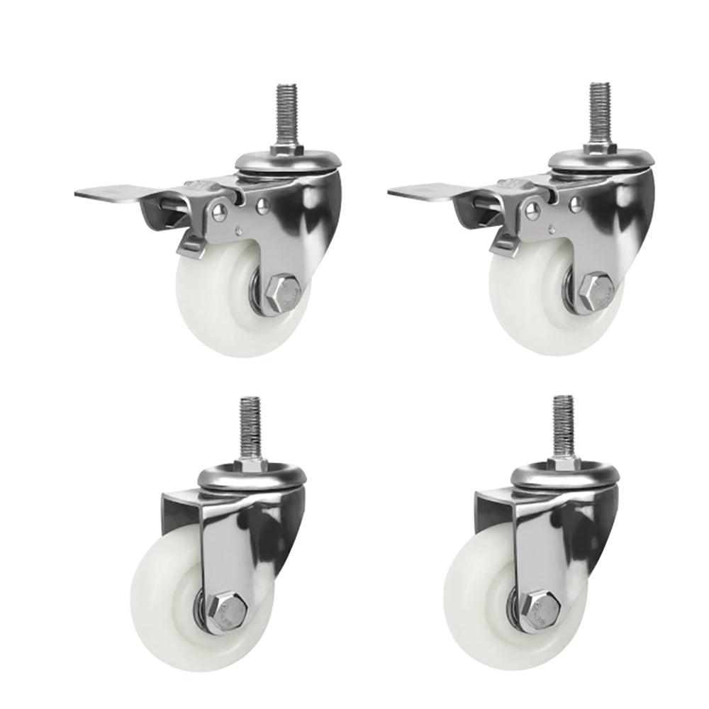 Centracool Coffee Table Caster Wheels - White - Zayoom