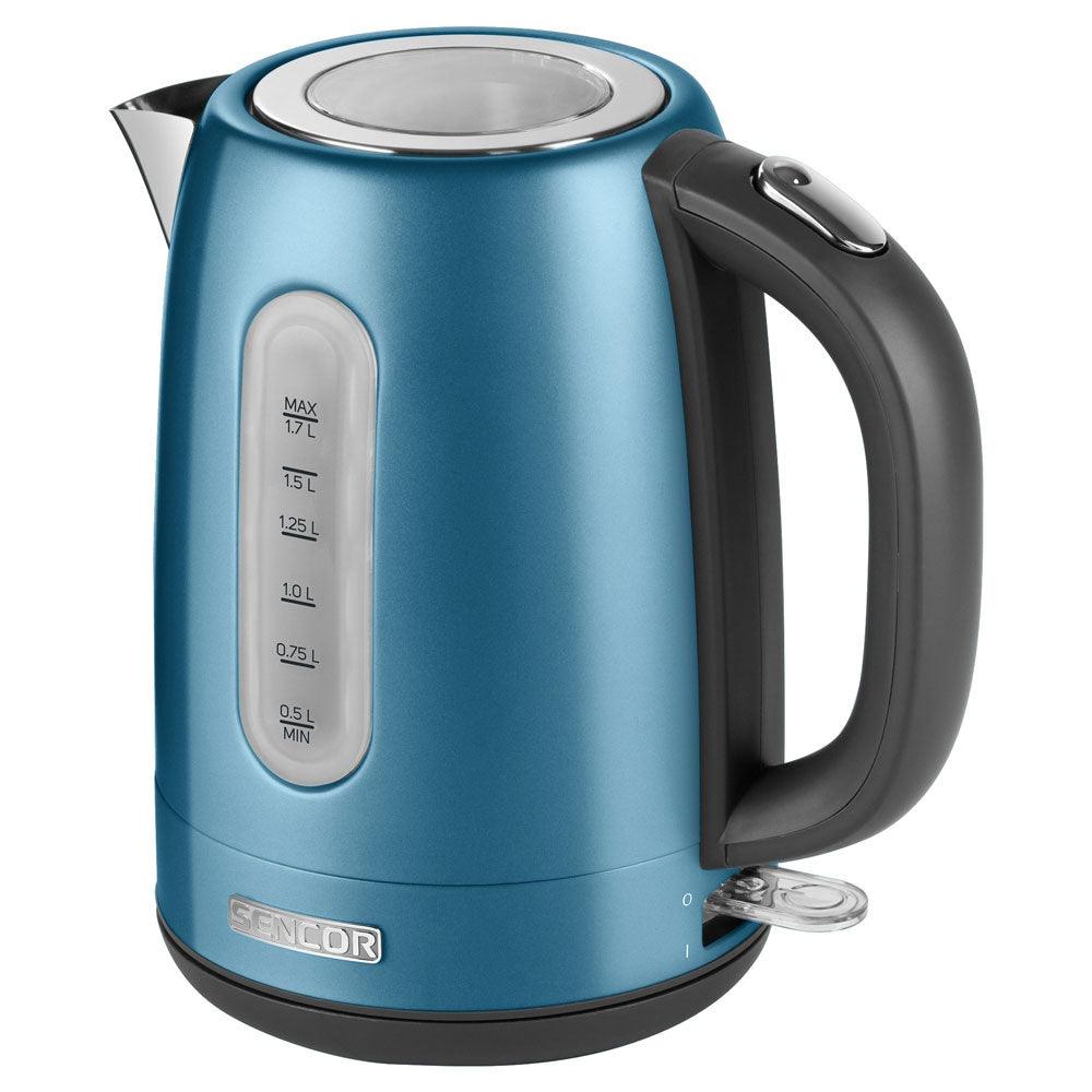 Sencor Kettle Stainless Steel 1.7L 2150W - Blue - Zayoom