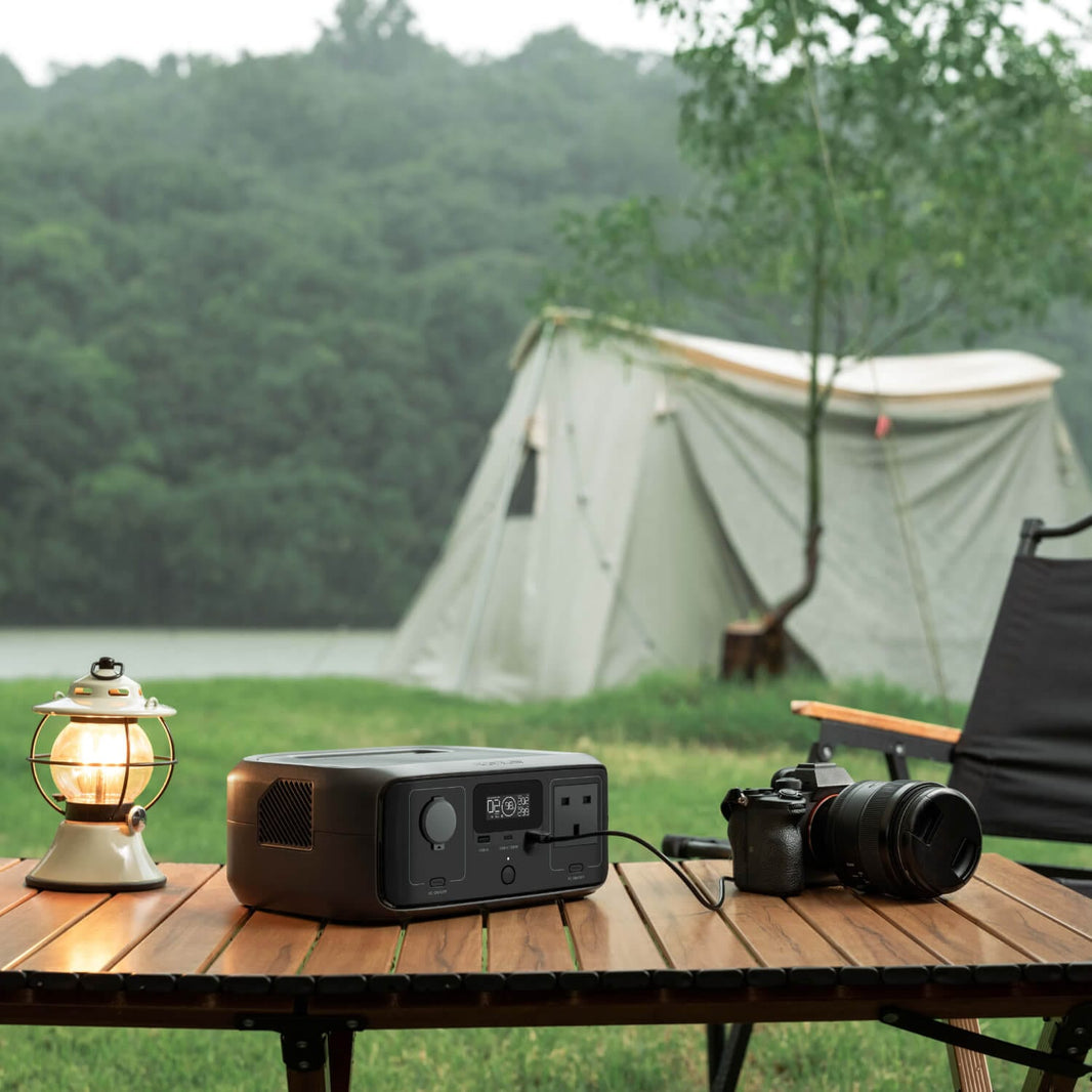 EcoFlow RIVER 3 Portable Power Station 245Wh Capacity, 300W Rated Output, X-Boost up to 600W