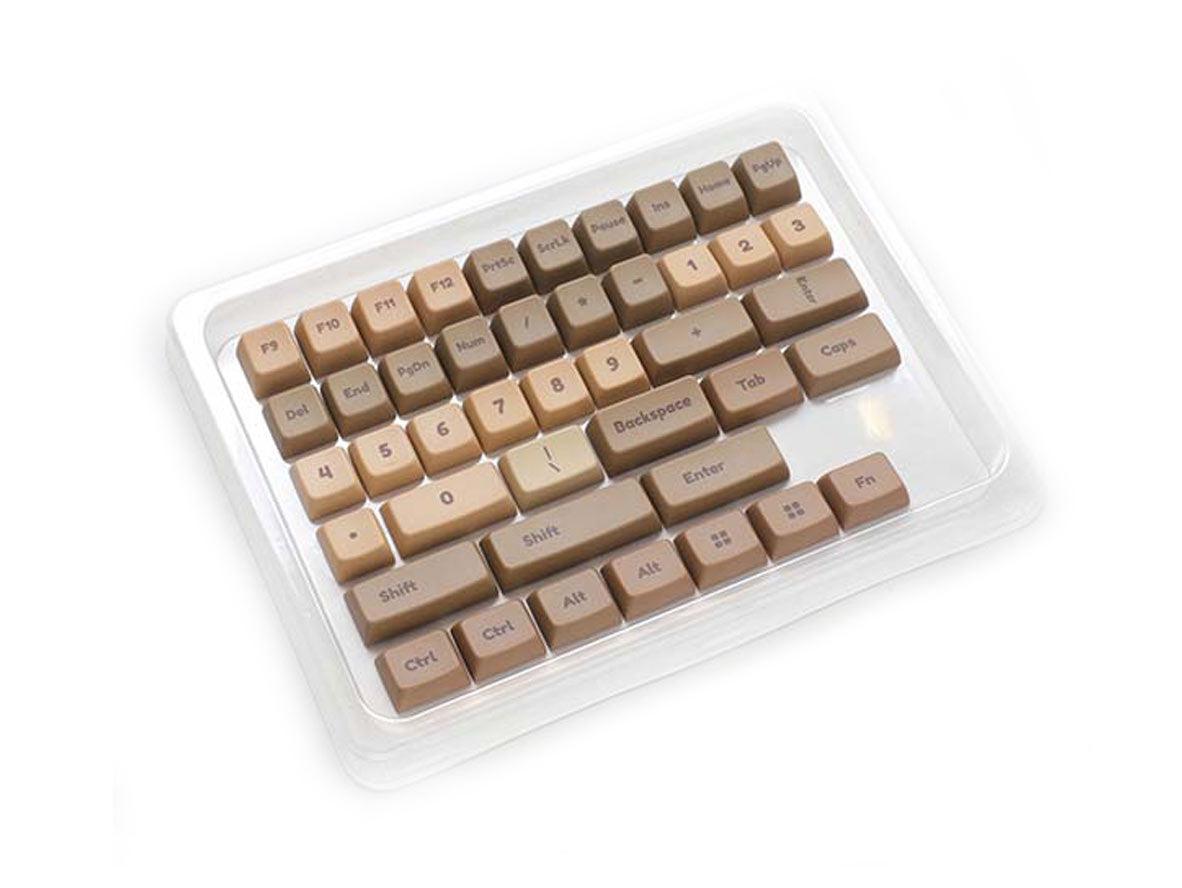 Ducky PBT Dye-Sublimation MDA Profile 132-Keycaps Set - Boba Tea - Zayoom