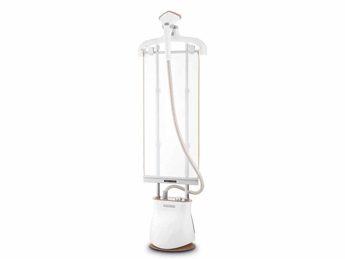 BLACK+DECKER Upright Garment Steamer 35gm/min Steam Multiple Attachments 1.5L - 2400W - Zayoom