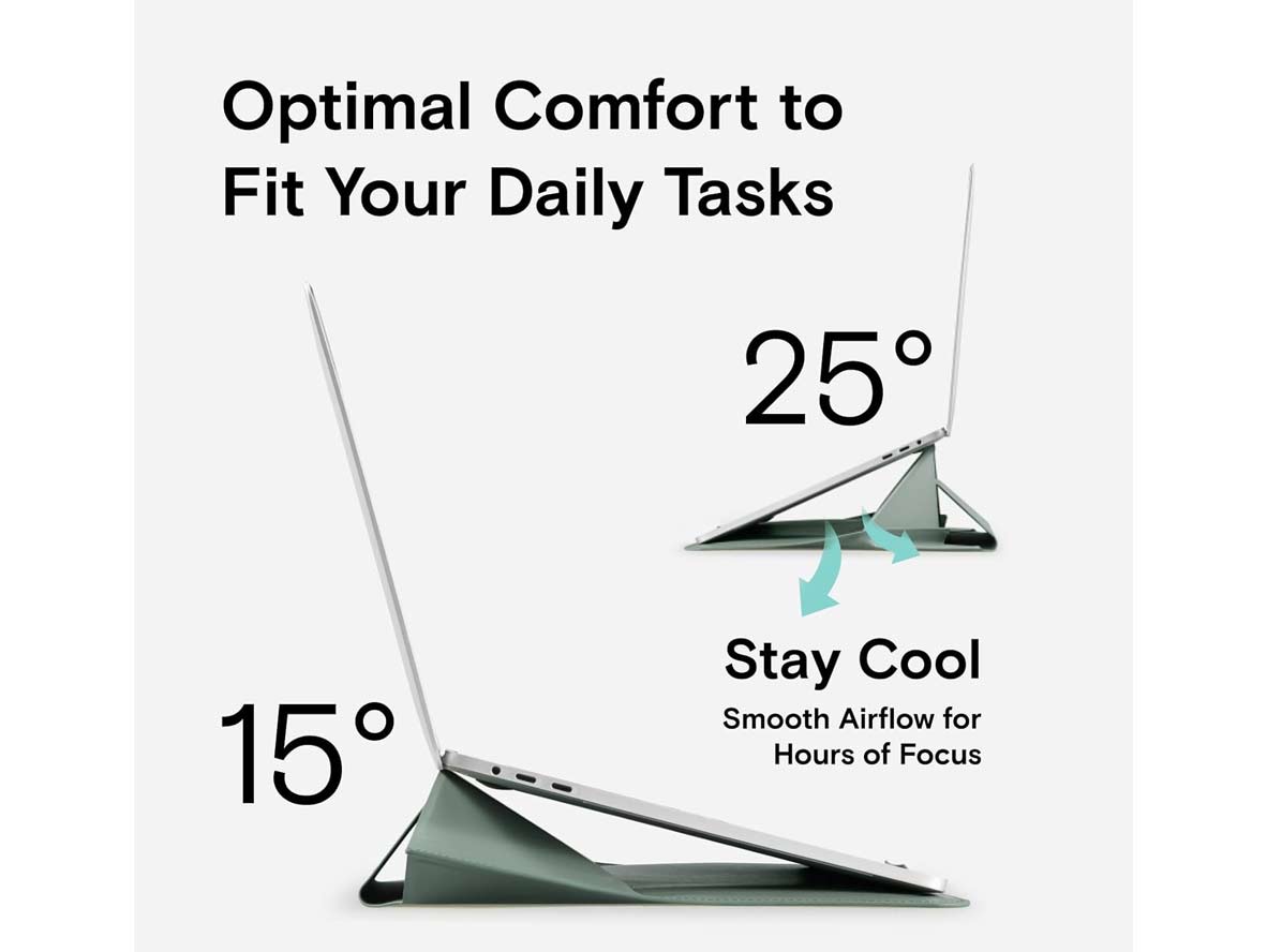 MOFT Carry Sleeve for 15"-16" laptops - Seafoam - Zayoom