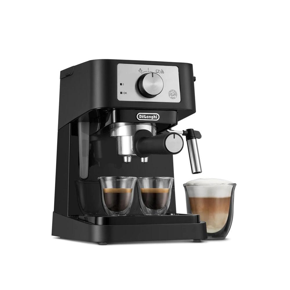 Delonghi Stilosa Traditional Pump Espresso Coffee Machine - Black - Zayoom
