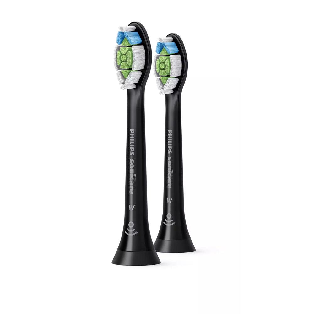 Philips SoniCare W2 Optimal White Toothbrush Heads - Black - Zayoom
