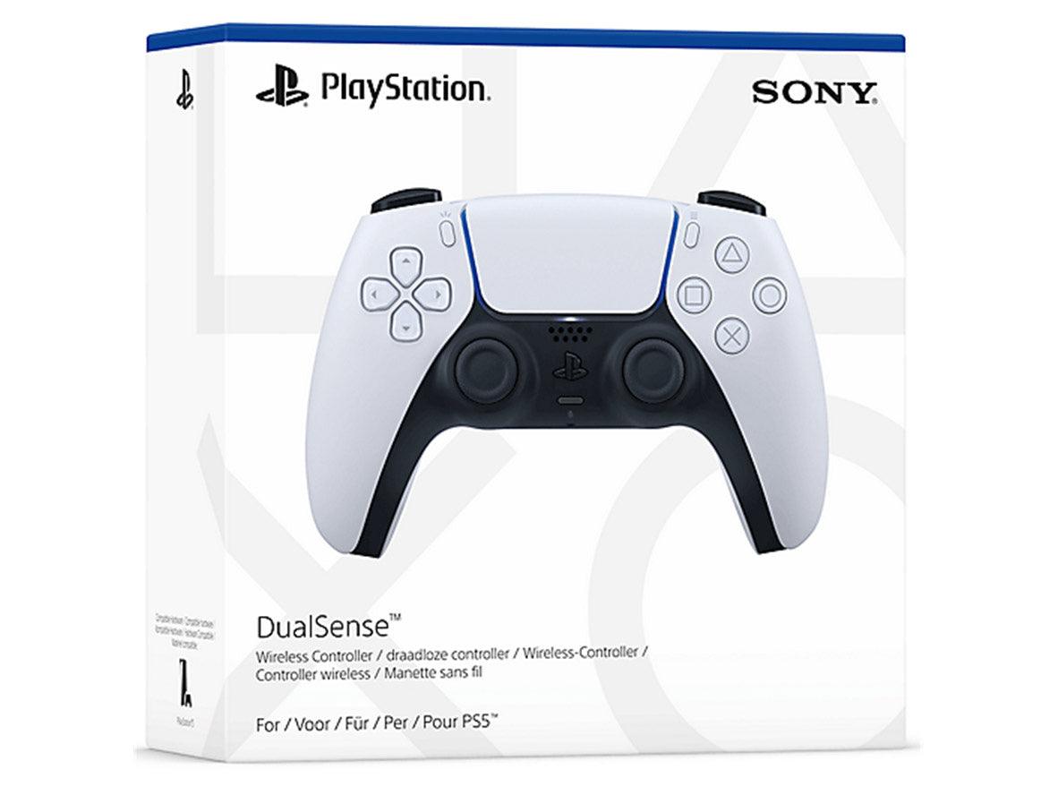 Sony PlayStation PS5 DualSense Wireless Controller - White - Zayoom