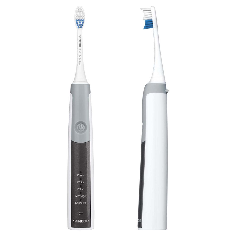 Sencor SOC 2200 Electric Sonic Rechargeable Toothbrush - Grey - Zayoom