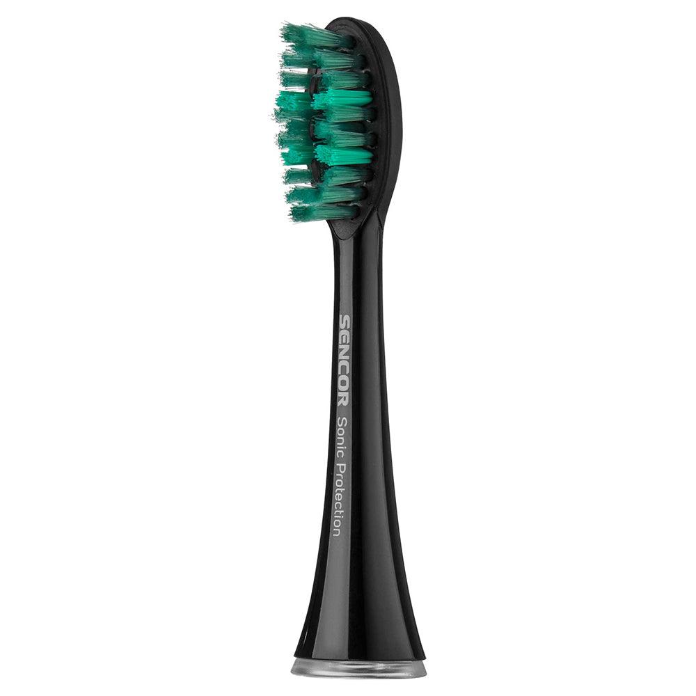 Sencor SOX 004 Sonic Protection Toothbrush Heads - Black - Zayoom