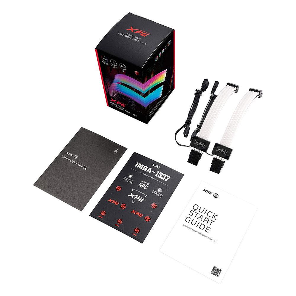 XPG Prime ARGB VGA Extension Cable - White - Zayoom