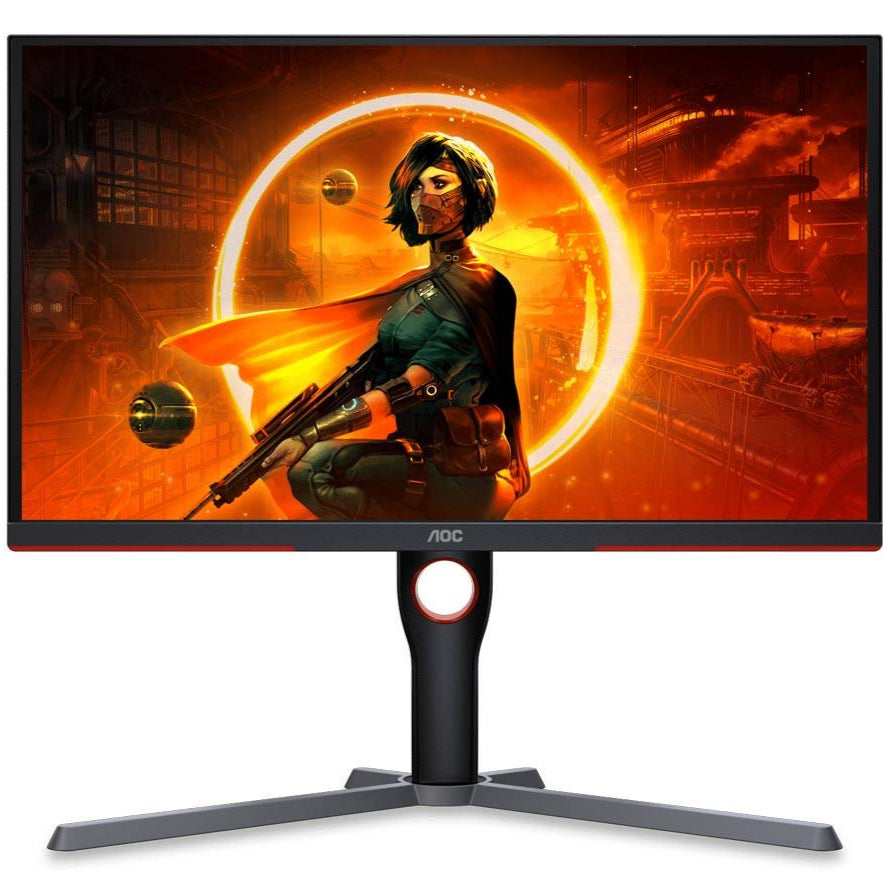 AOC Gaming Monitor - 24.5 Inch - FHD - 240Hz - 0.5ms - VA - 25G3ZM - Black - Zayoom