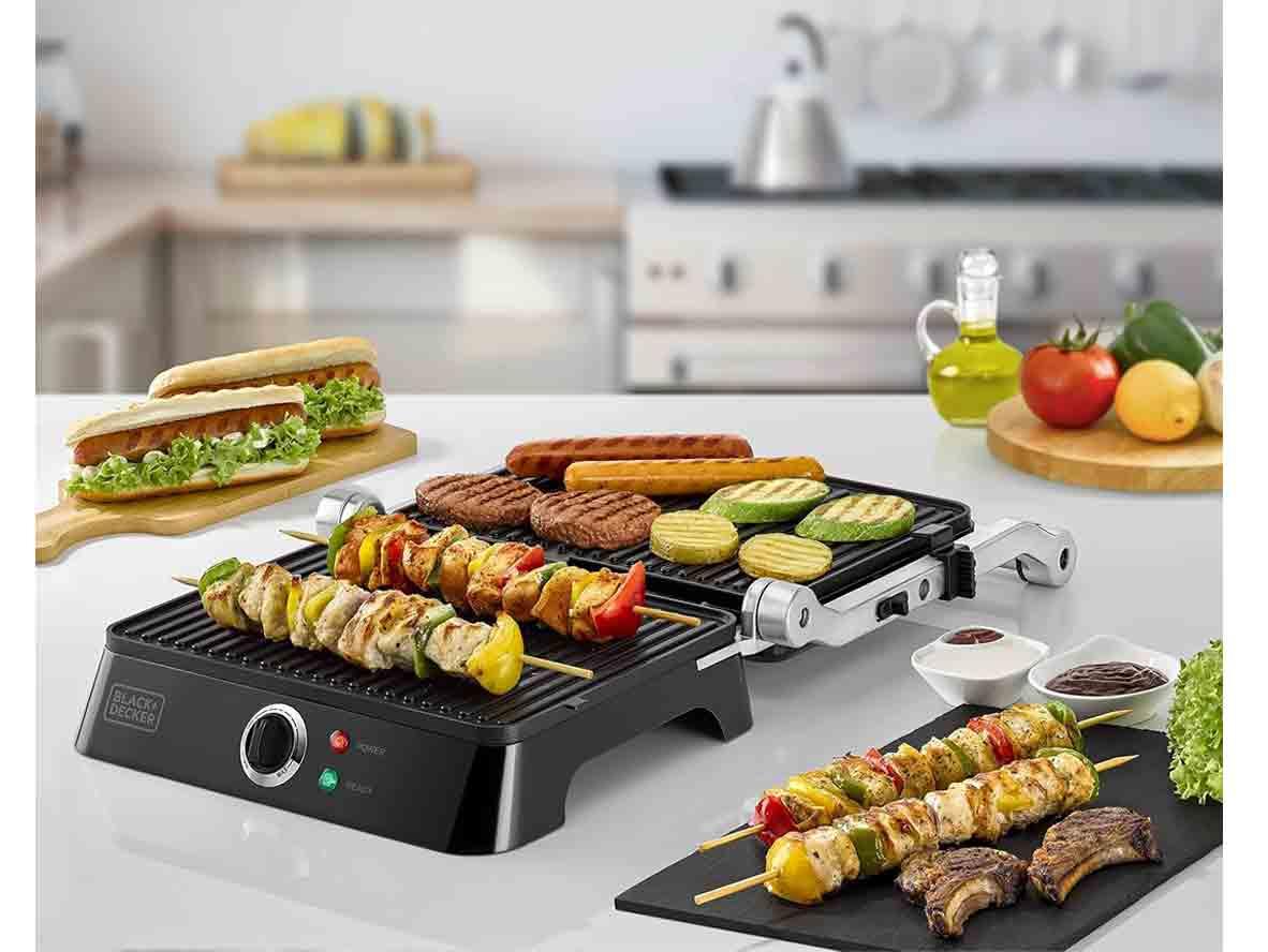 BLACK+DECKER Contact Grill - 1400W - Zayoom