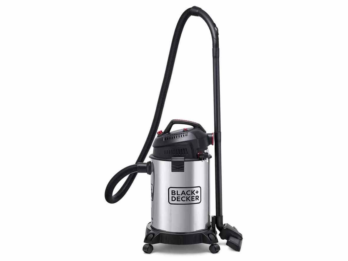 BLACK+DECKER Wet & Dry Drum Vacuum Cleaner (Stainless Steel Tank) 30L - 1610W - Zayoom