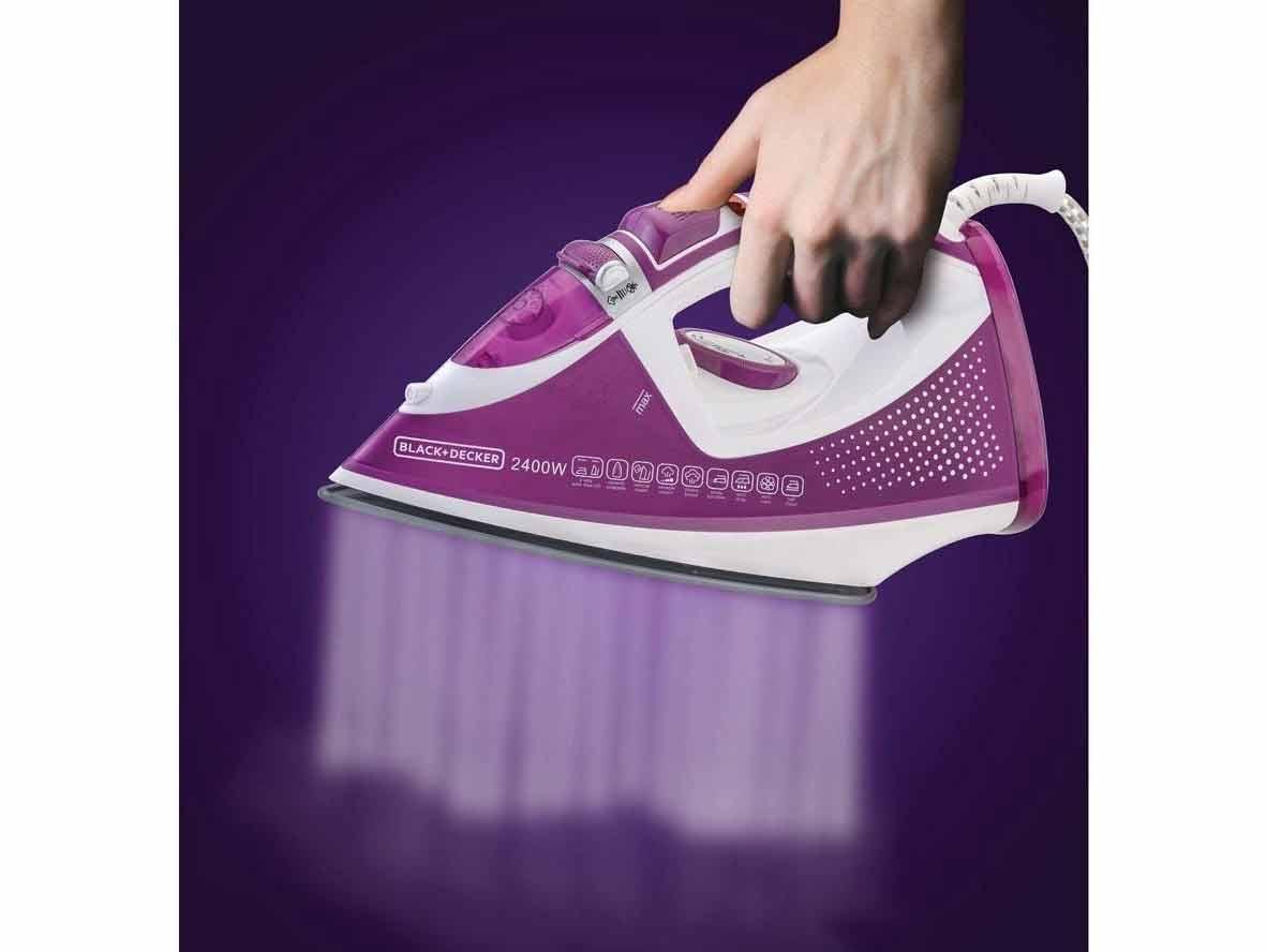 BLACK+DECKER MPP+ Steam Iron with Auto Shutoff and Ceramic Soleplate - 2400W - Zayoom