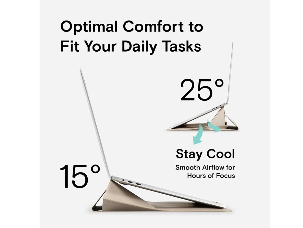 MOFT Carry Sleeve for 15"-16" laptops - Beach White - Zayoom