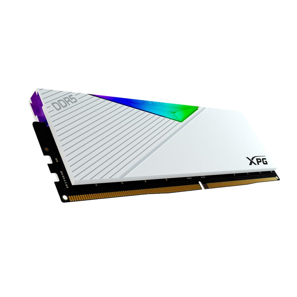 XPG Lancer - 32GB (2x16GB) - 6400MHz RGB DDR5 Memory RAM - White - Zayoom