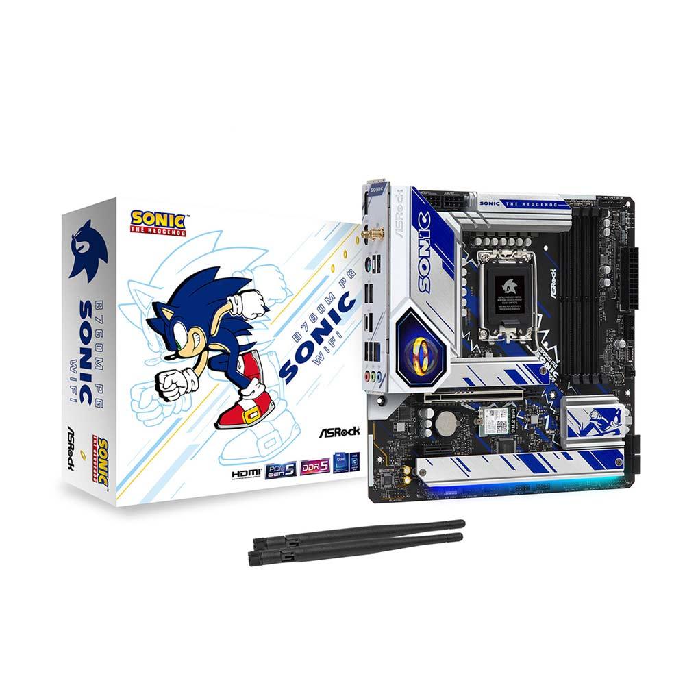 ASRock B760M PG Sonic WiFi - LGA 1700 - DDR5 Micro ATX Motherboard - Zayoom