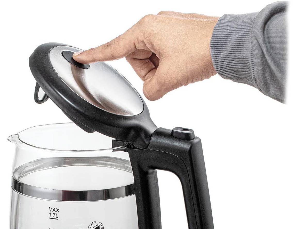 BLACK+DECKER Glass Kettle Double Wall 1.7L - 2200W - Zayoom