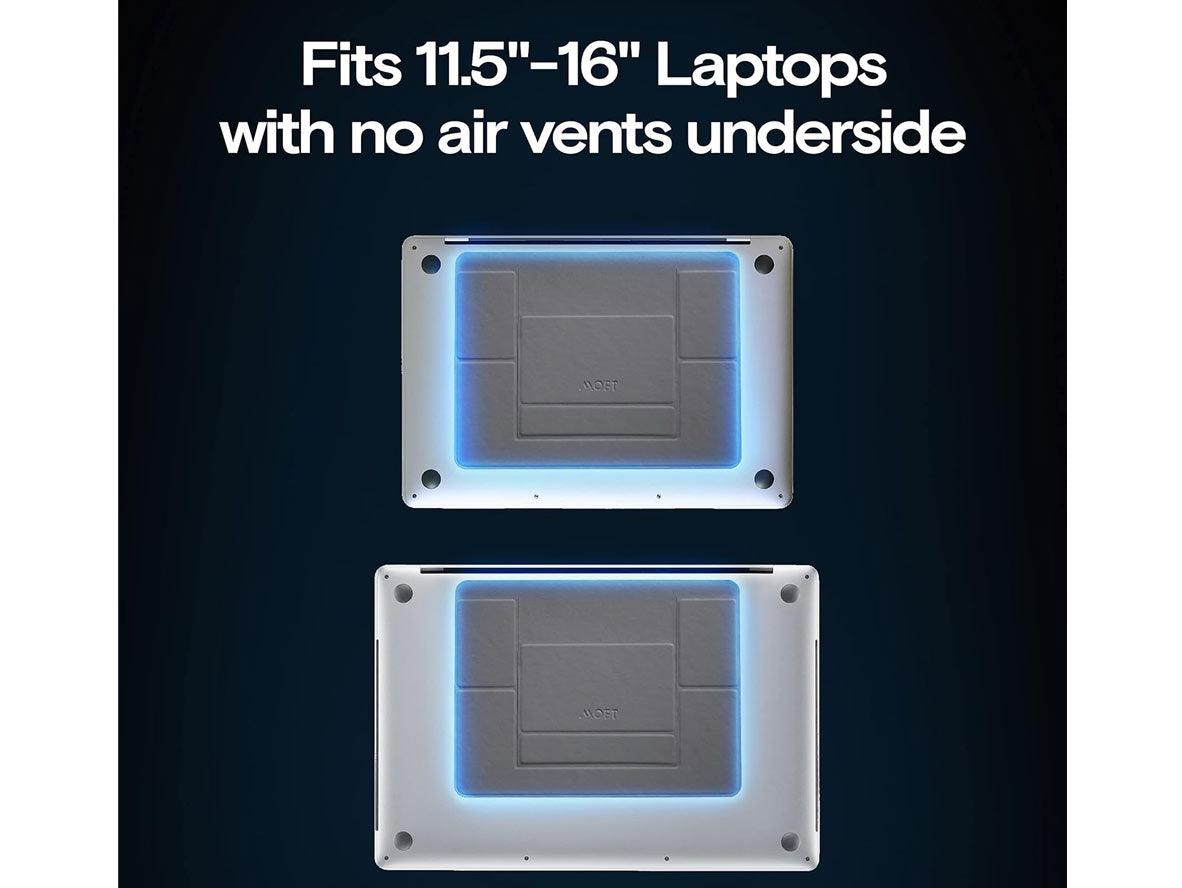 MOFT Cooling Laptop Stand For Macbooks - Black - Zayoom