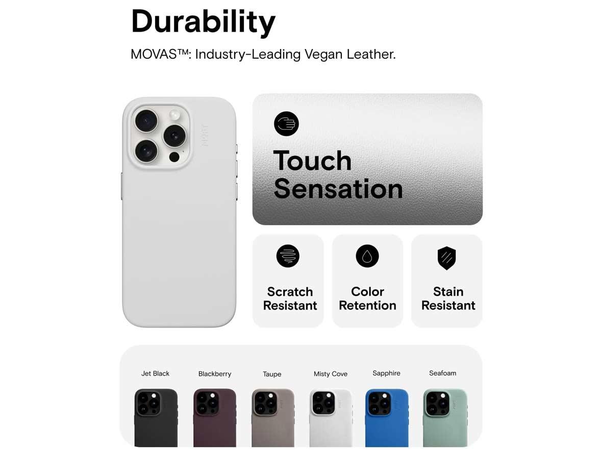 MOFT Snap Case iPhone 15 Pro - Misty Cove - Zayoom