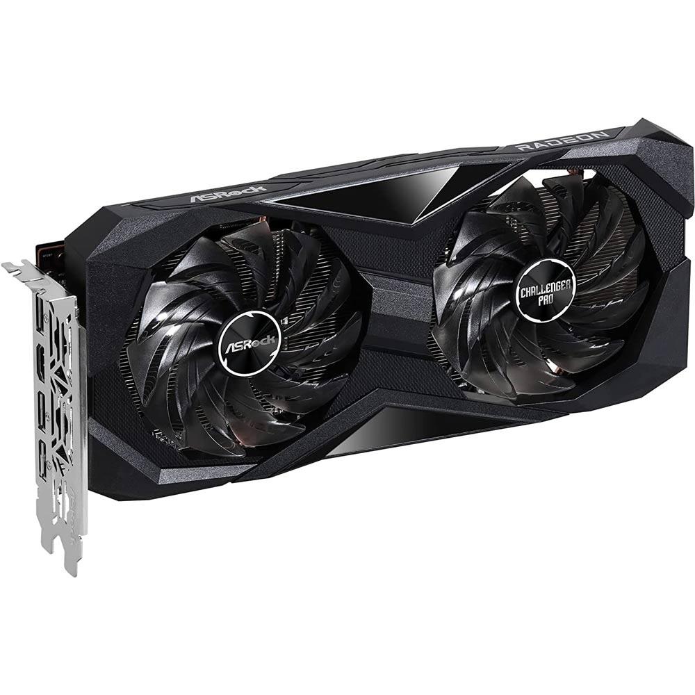 ASRock AMD Radeon - RX 6600 XT Challenger D 8GB OC - Graphics Card - Zayoom