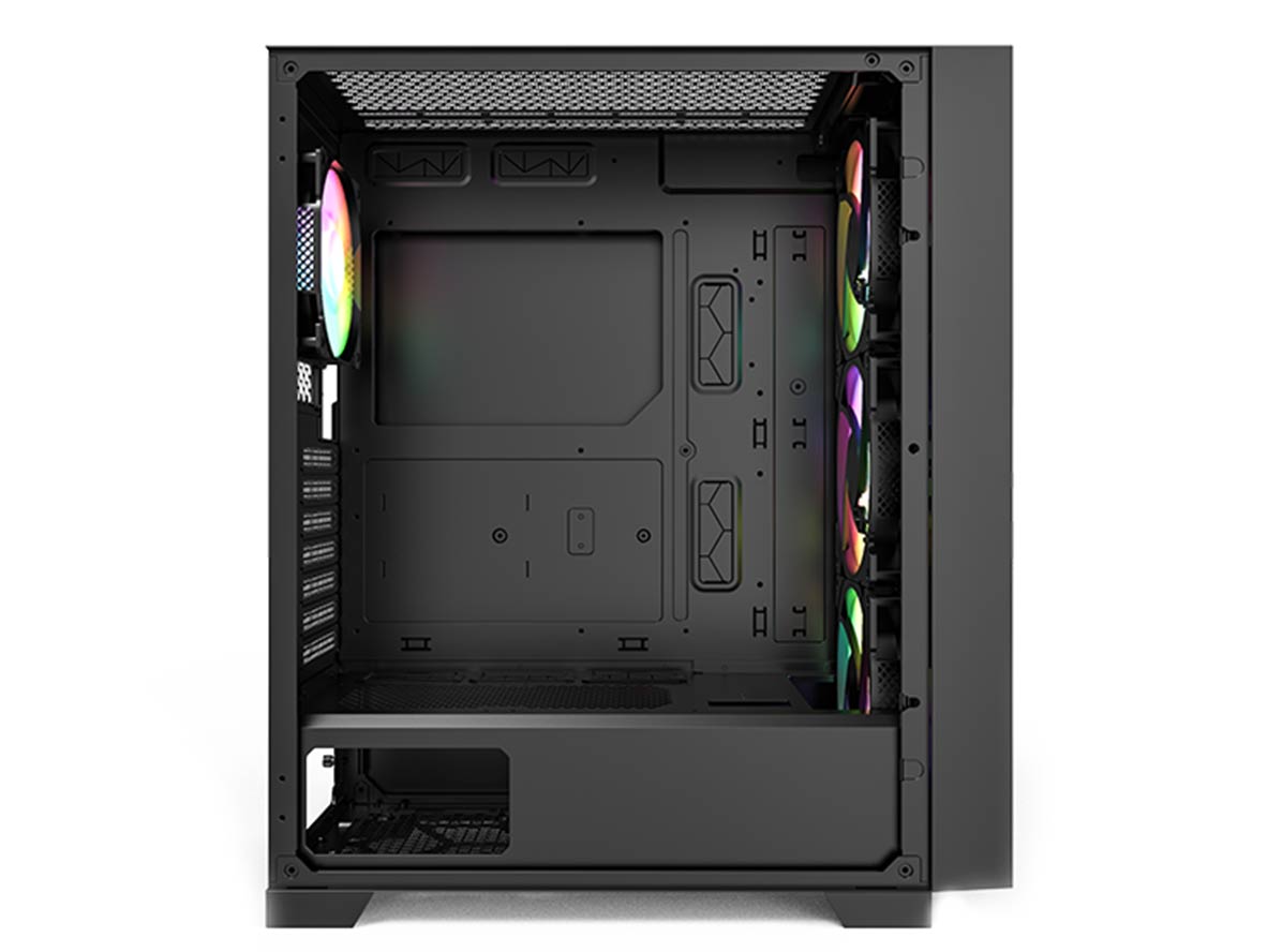 Montech Air 1000 Premium Mid-Tower PC Chassis - Black - Zayoom