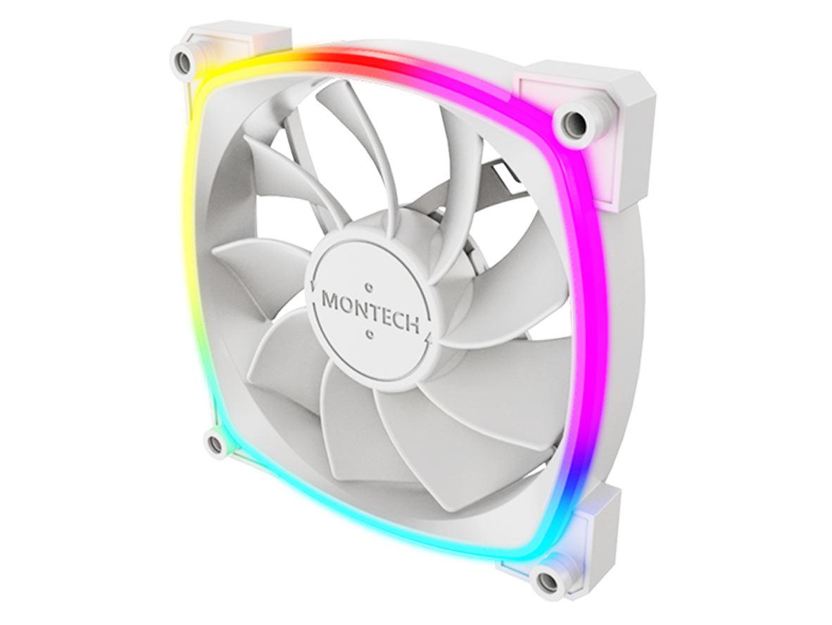 Montech RX120 PWM- PC Fan - White - Zayoom