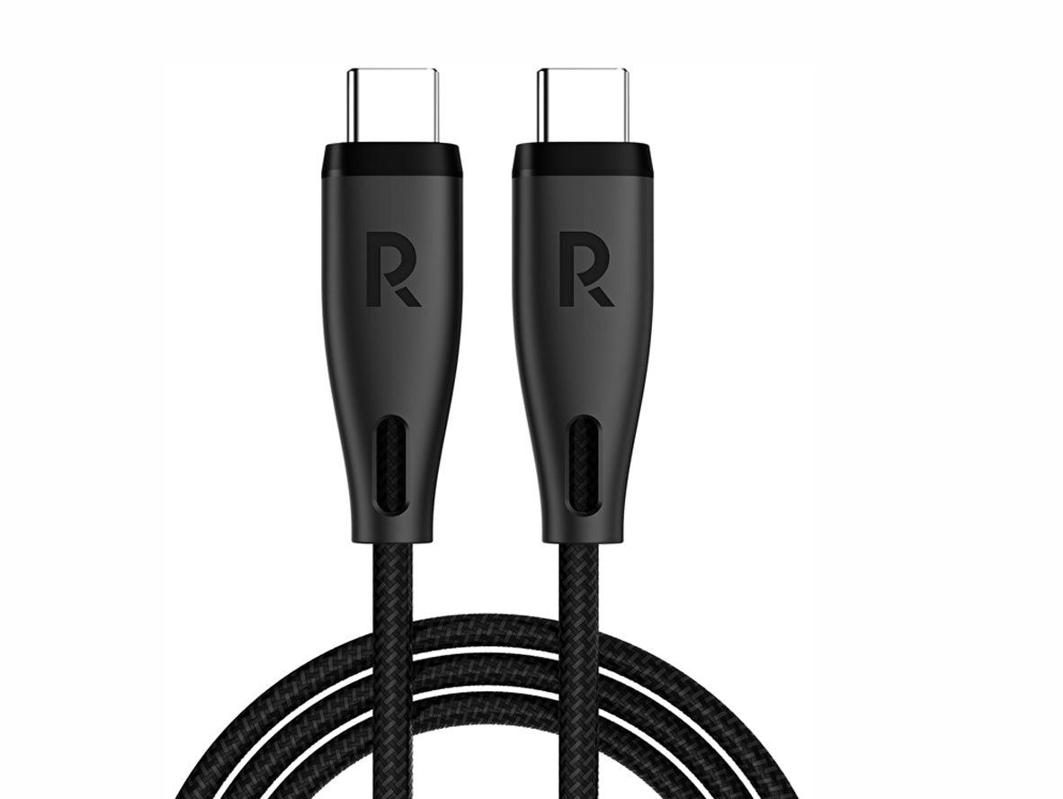 RAVPower Cable - RP-CB1037 - 60W - C-C - 1.2M -USB2.0 3A - Black - Zayoom