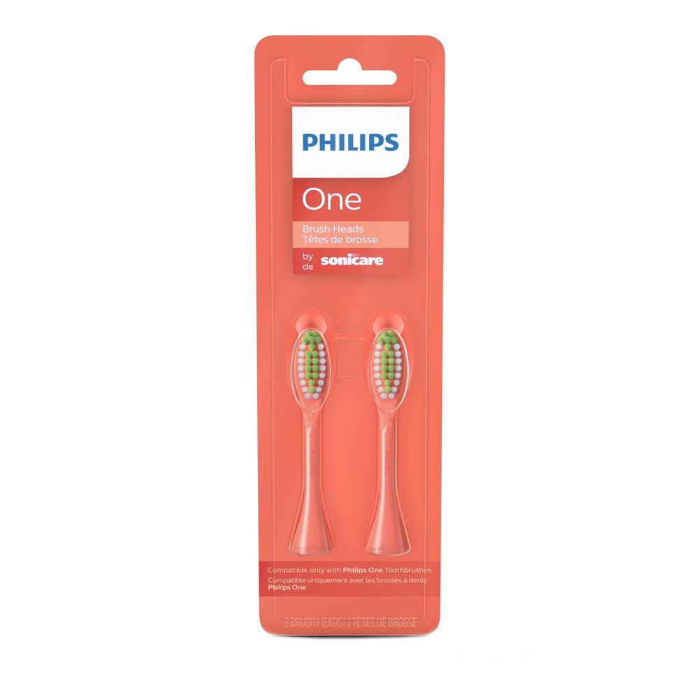 Philips One Brush Head - BH1022/01 - Miami Coral - Zayoom