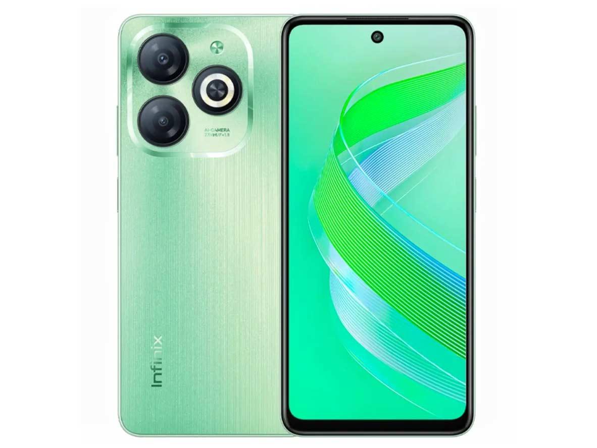 Infinix Smart 8 - 64GB - 4GB RAM - Mobile Phone - Crystal Green - Zayoom