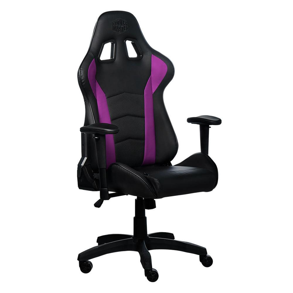 Cooler Master Caliber R1 - Gaming Chair - Black/Purple - Zayoom