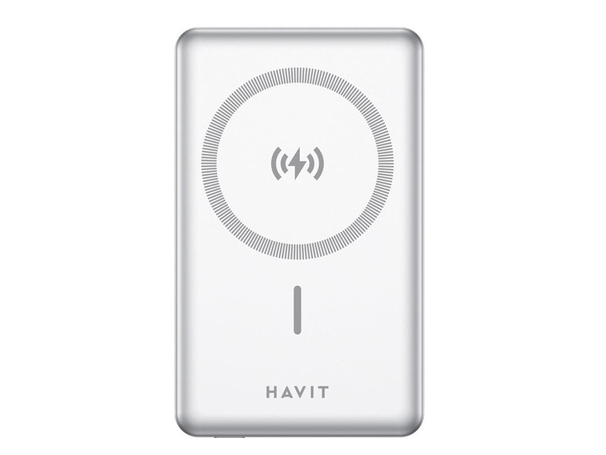 Havit PB5203 Magnetic Power Bank - Silver - Zayoom