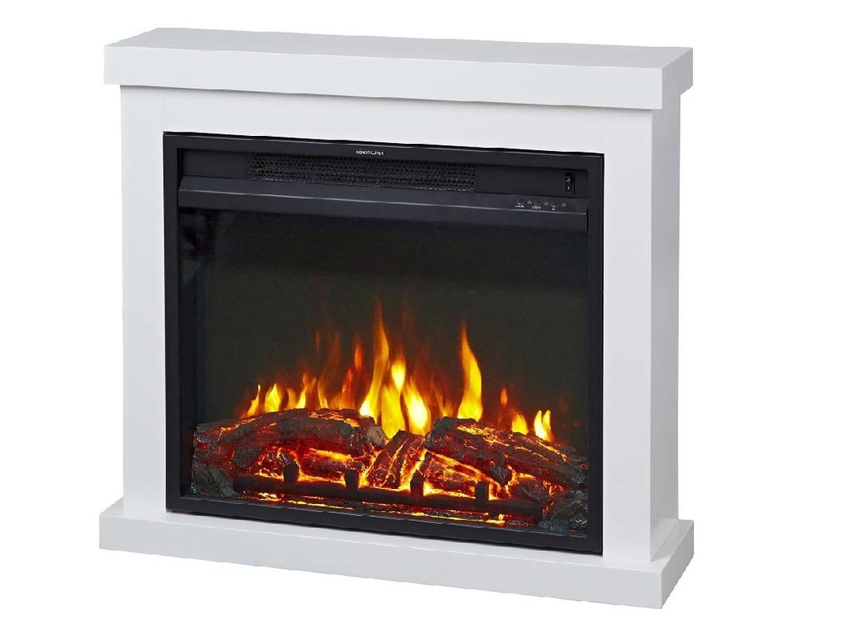 Orca Real Hollow Flame Effect Fireplace Heater - 2000W - Zayoom
