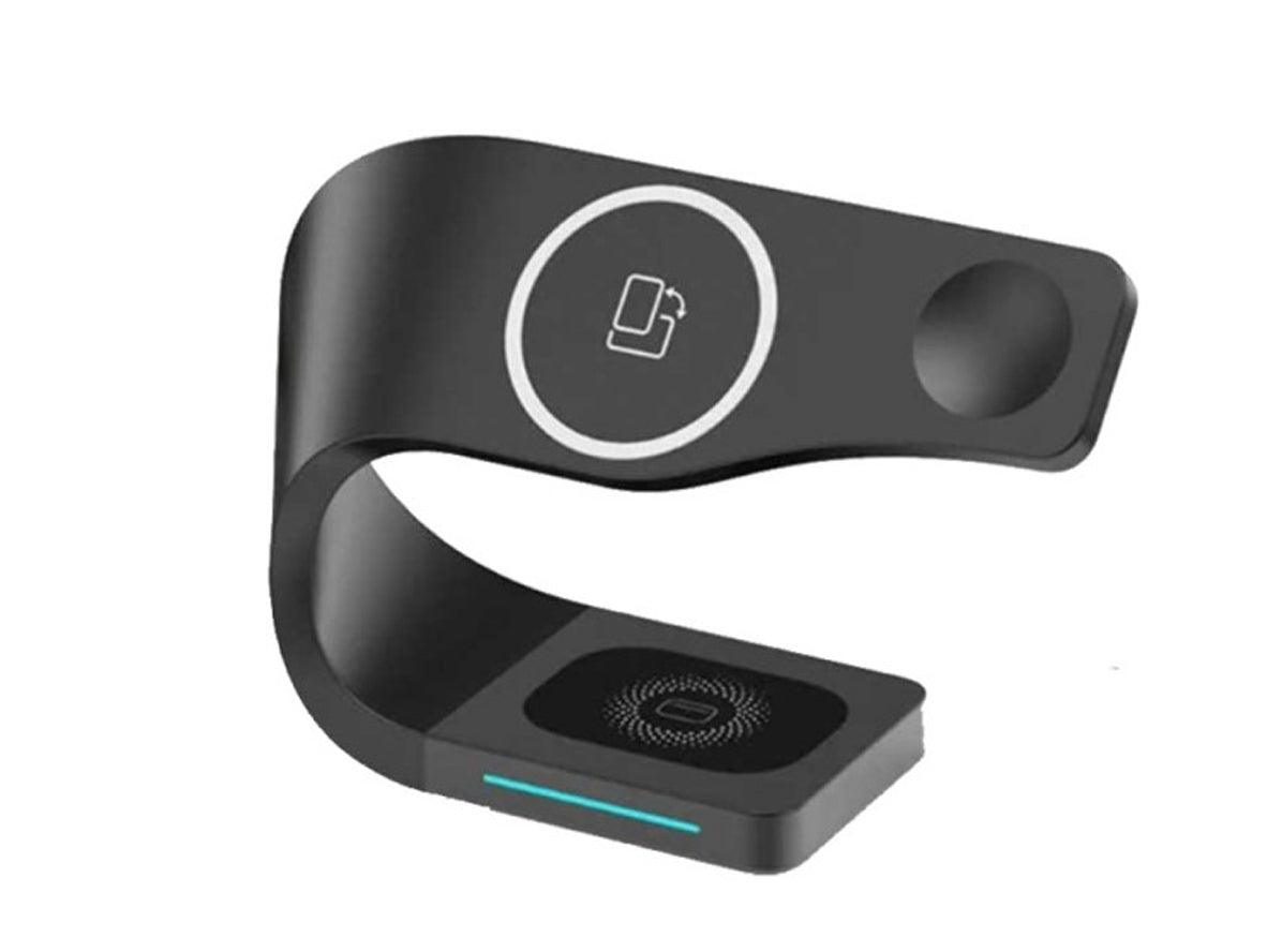 NHE 3 in 1 Wireless Charger 15W - Y35 - Black - Zayoom