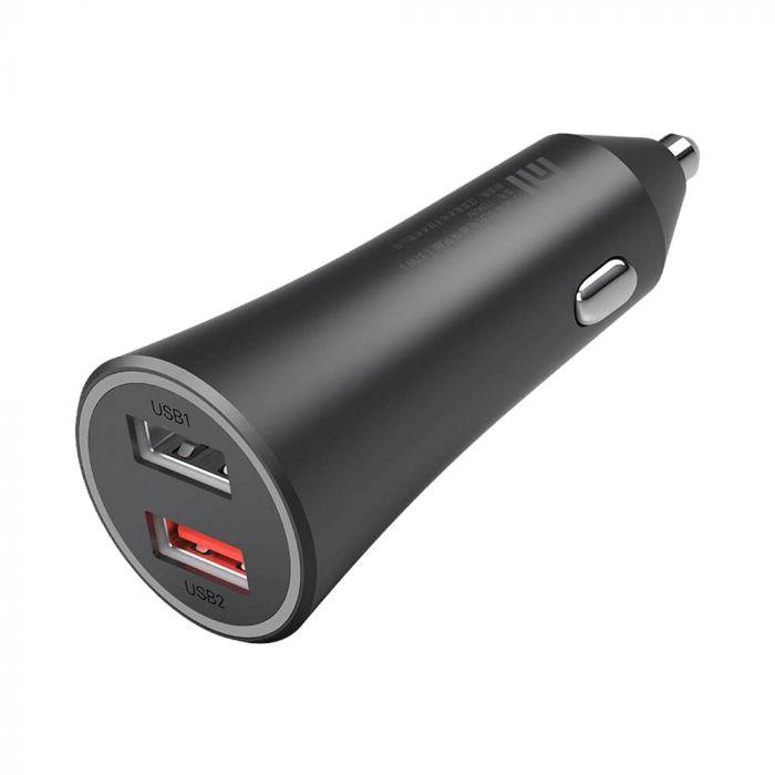 Xiaomi 37W Dual-Port Car Charger - Black - Zayoom