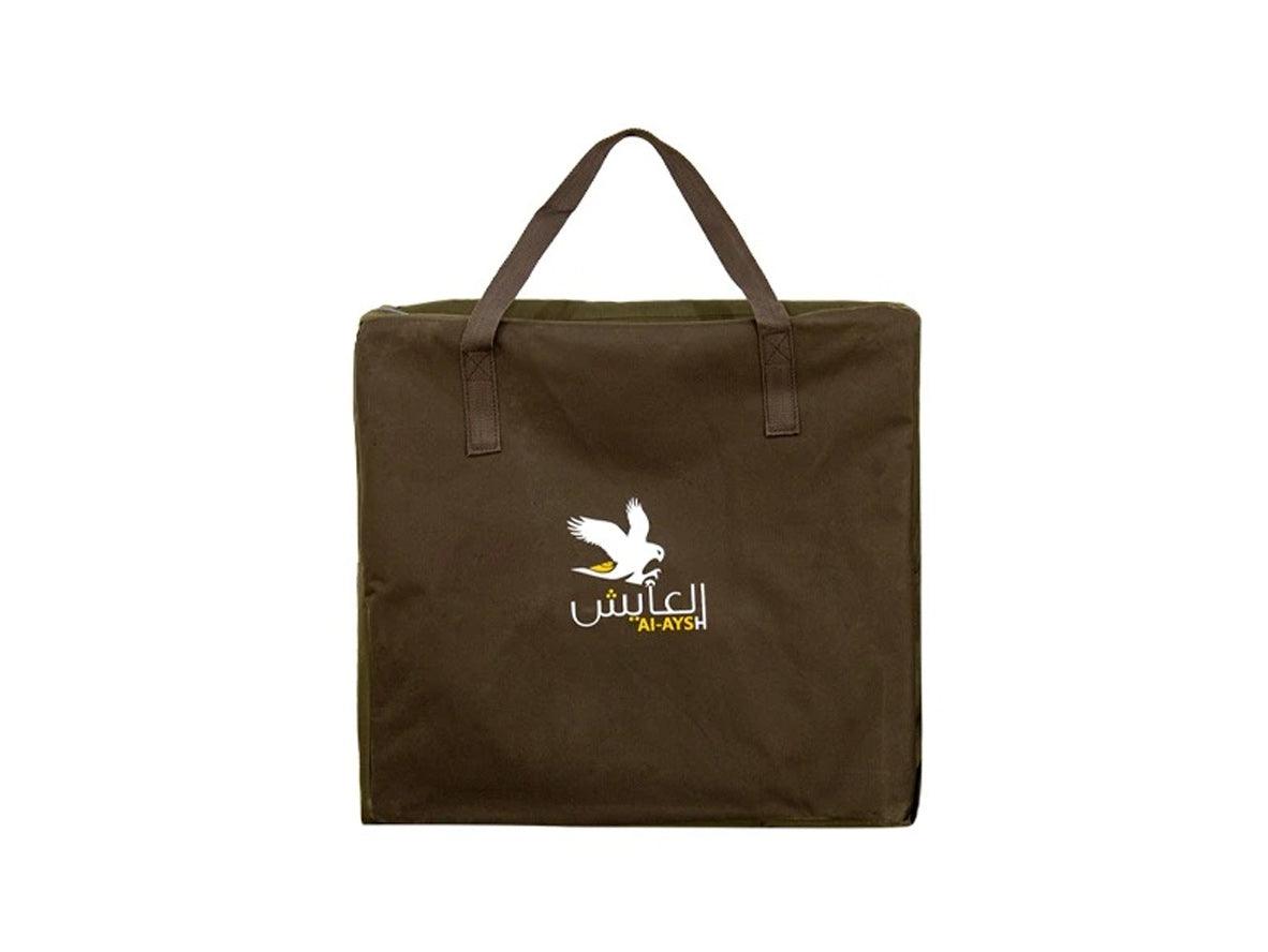 Alaysh Foldable Aluminim Chair - With Side Table and Oily Pockets - Zayoom