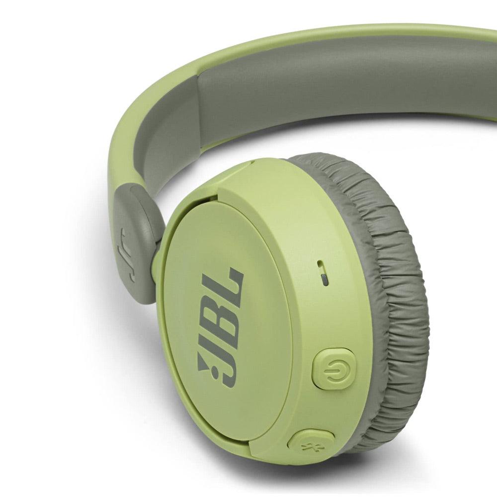 JBL JR 310 BT Wireless Bluetooth On Ear Kids Headphones - Green - Zayoom