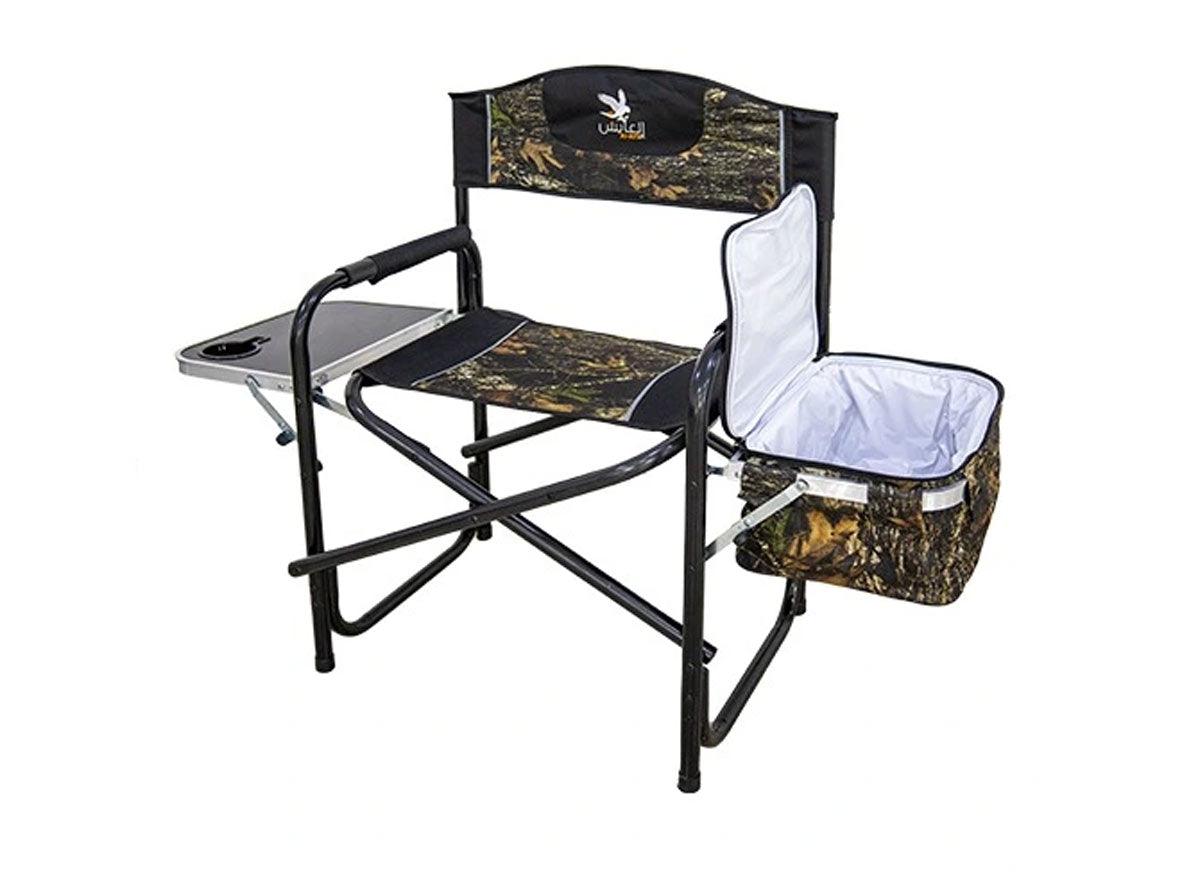 Alaysh Foldable Aluminum Chair - With Side Table and Ice Pack - Zayoom