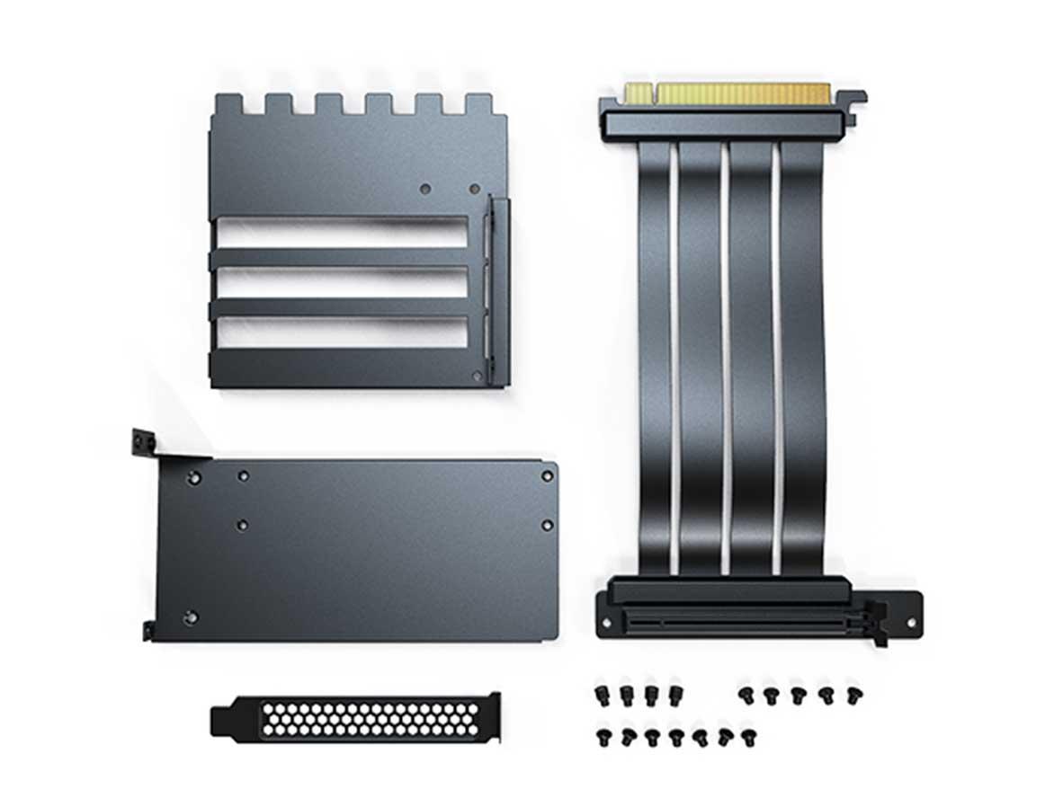 Montech Vertical Graphics Card Holder Kit - Black - Zayoom