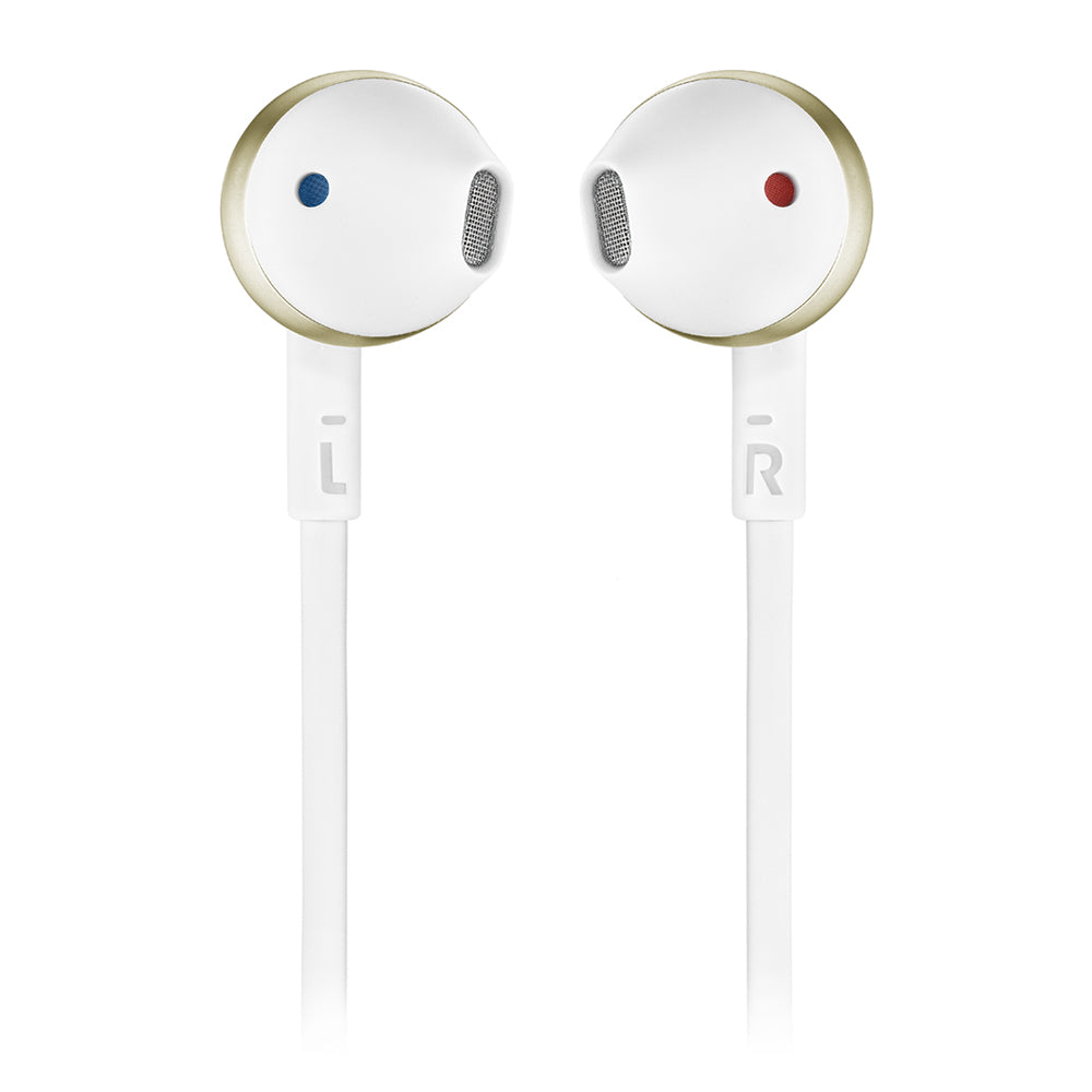 JBL Tune 205 - Wired Headphones - Champagne Gold - Zayoom