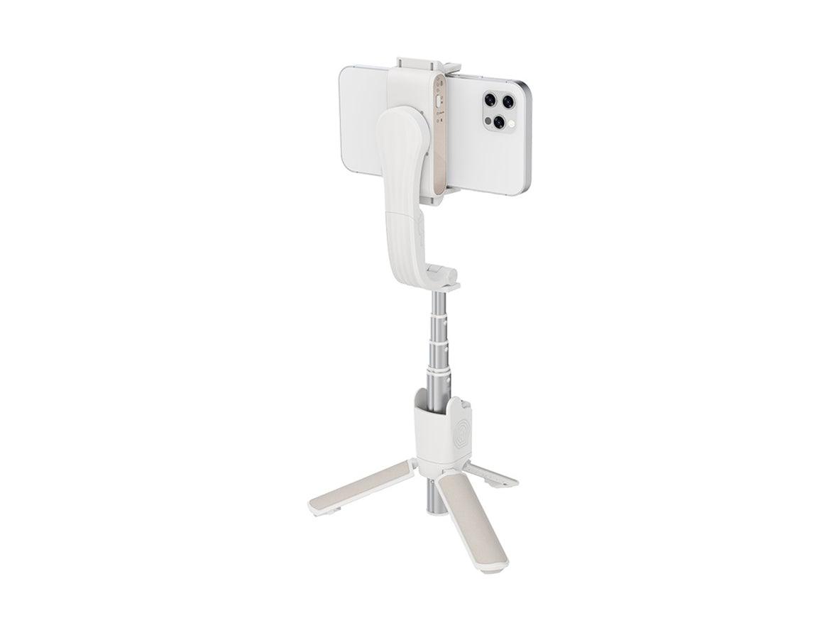 Hohem Smart Selfie Tripod Gimbal iSteady Q - White - Zayoom