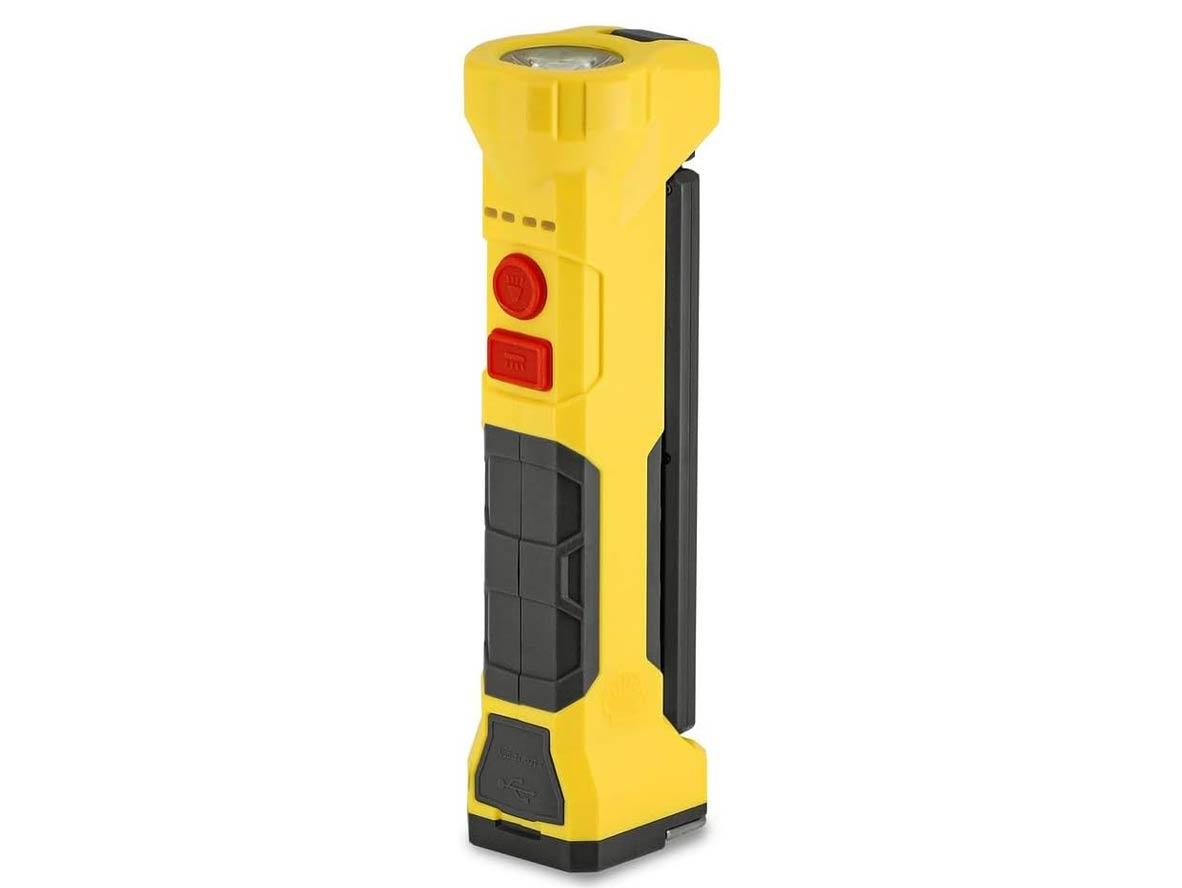 Shell LED Rechargeable Work Light/Flashlight with 5000 mAh Power Bank - Zayoom