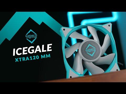 Iceberg Thermal IceGALE Xtra 120mm PWM High Performance Case Fan - 3Pack - Black - Zayoom