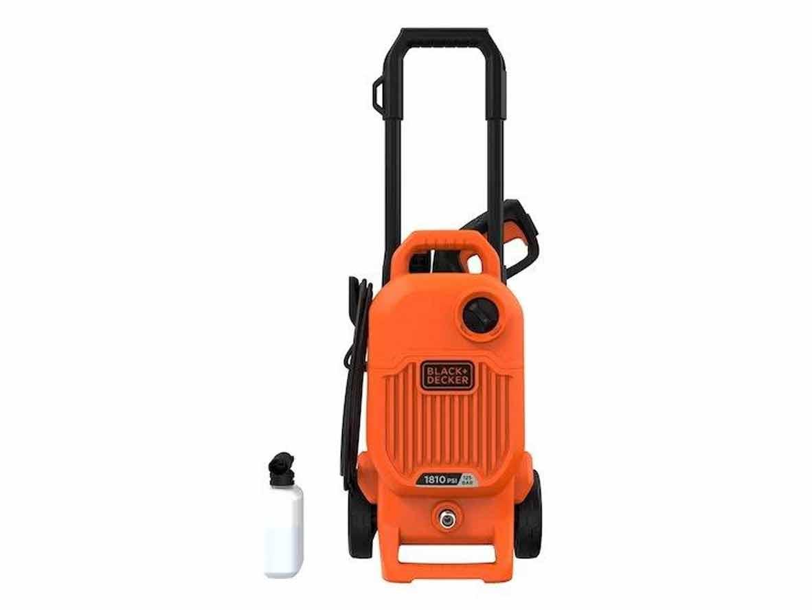 BLACK+DECKER Corded Pressure Washer 1.2 gpm - 1700W - Orange + Black - Zayoom