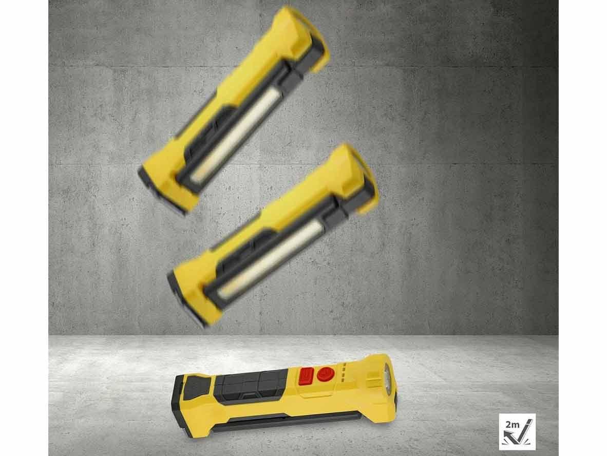 Shell LED Rechargeable Work Light/Flashlight with 5000 mAh Power Bank - Zayoom